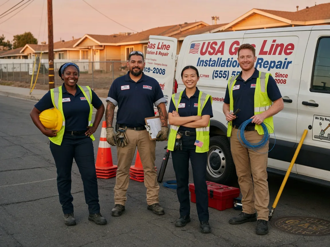 Gas Line Installation company in Oregon